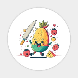 Fruits funny Magnet